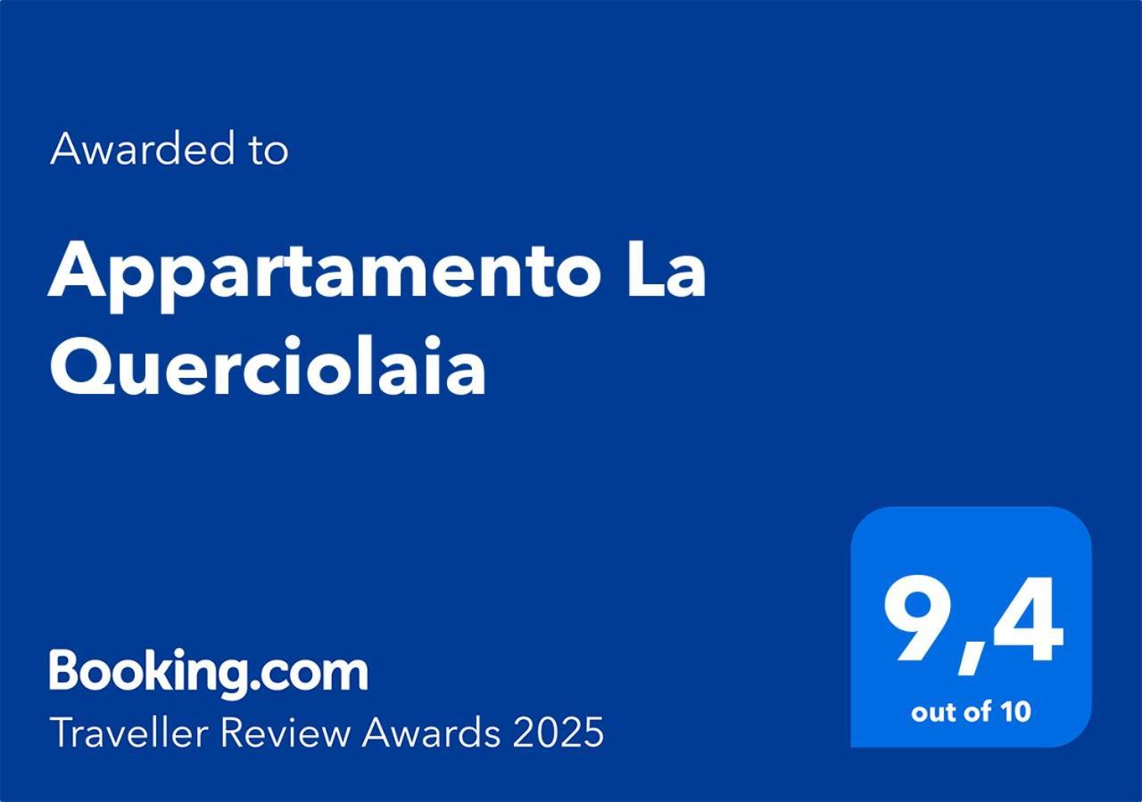 Appartamento La Querciolaia Rapolano Terme Ngoại thất bức ảnh